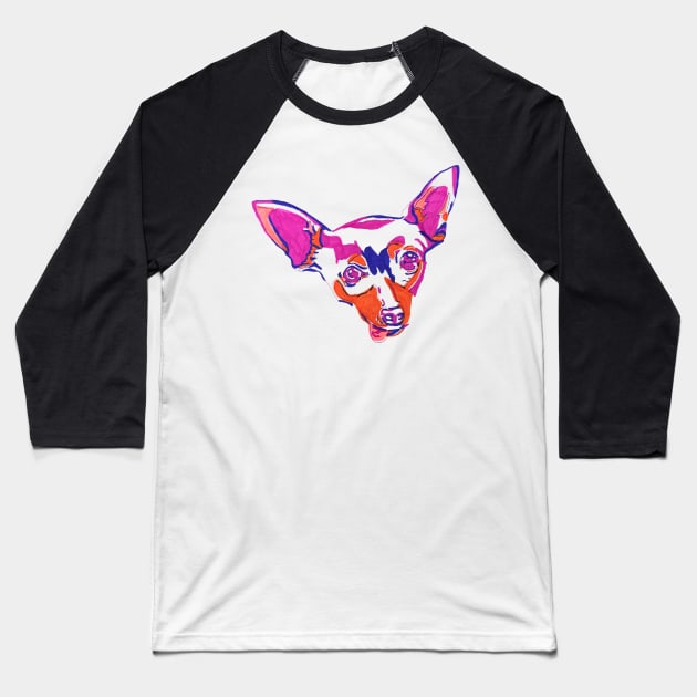 Chihuahua Baseball T-Shirt by RaLiz